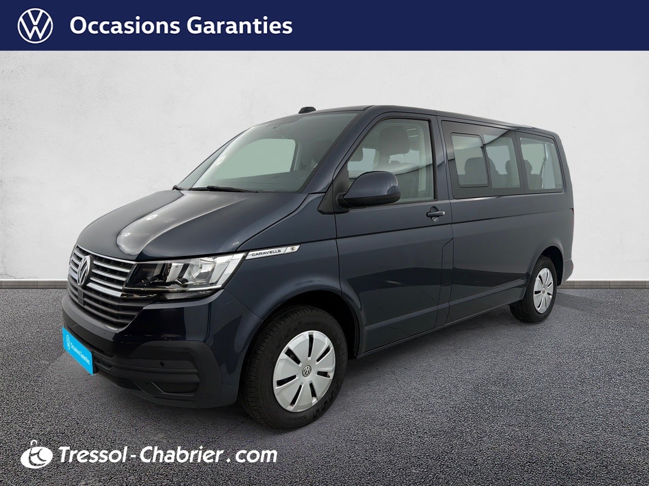 VOLKSWAGEN UTILITAIRESCaravelle 6.1 2.0 TDI 110 BMT Courte BVM5 Confortline occasion en vente à Carcassonne au prix de 36 990 €