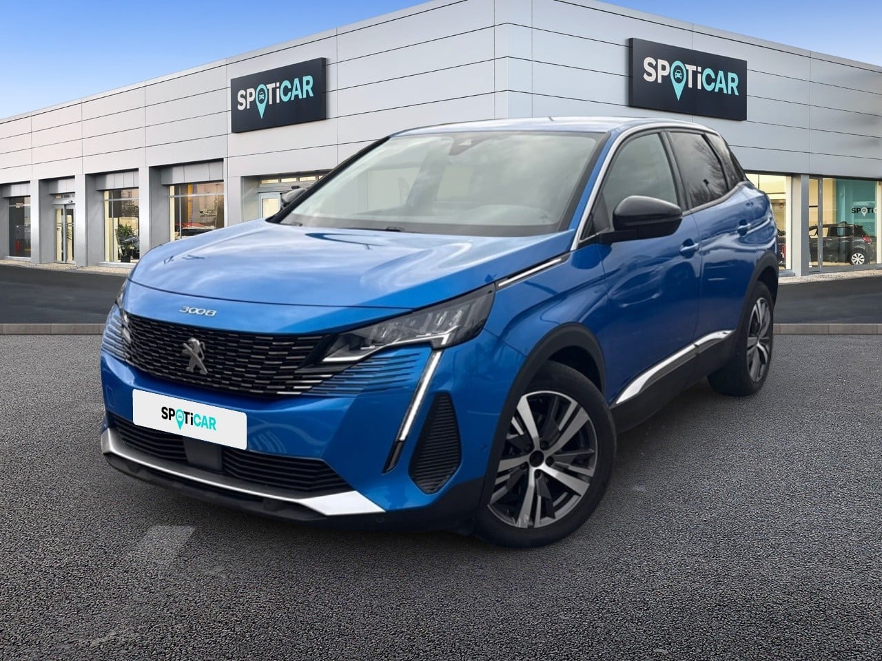 PEUGEOT3008 BlueHDi 130ch S&S EAT8 Allure occasion en vente à Auch au prix de 18 690 €