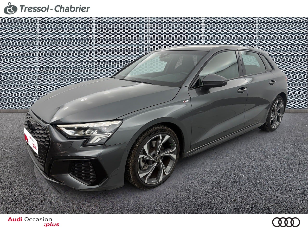 AUDIA3 Sportback 35 TFSI Mild Hybrid 150 S tronic 7 S Line occasion en vente à Carcassonne au prix de 28 900 €