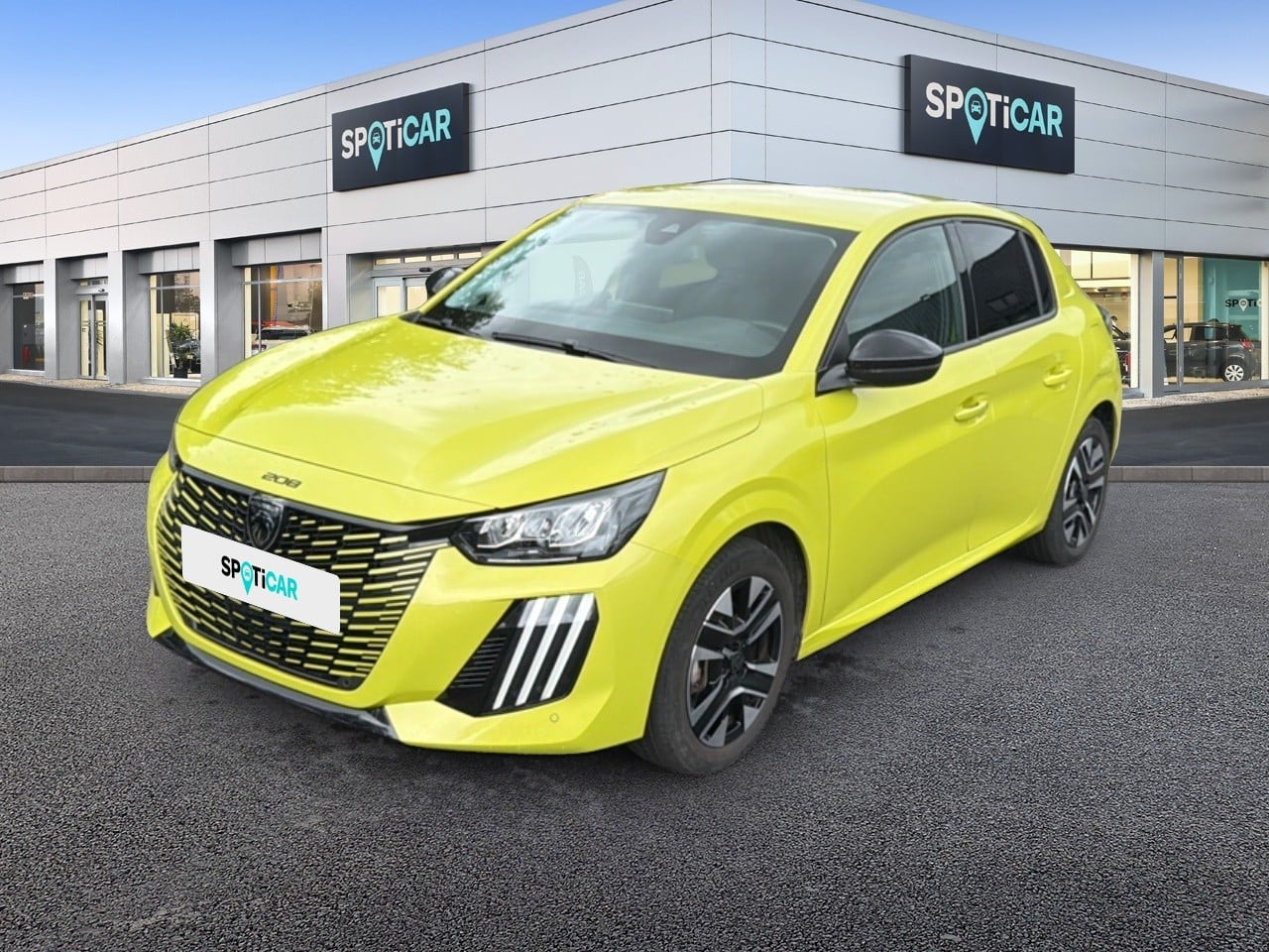 PEUGEOT208 Turbo 100 ch BVM6 Allure occasion en vente à Auch au prix de 15 445 €