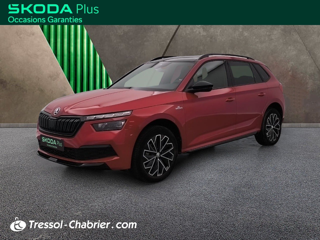 SKODAKamiq 1.0 TSI Evo 110 ch DSG7 Monte-Carlo occasion en vente à Béziers au prix de 23 490 €