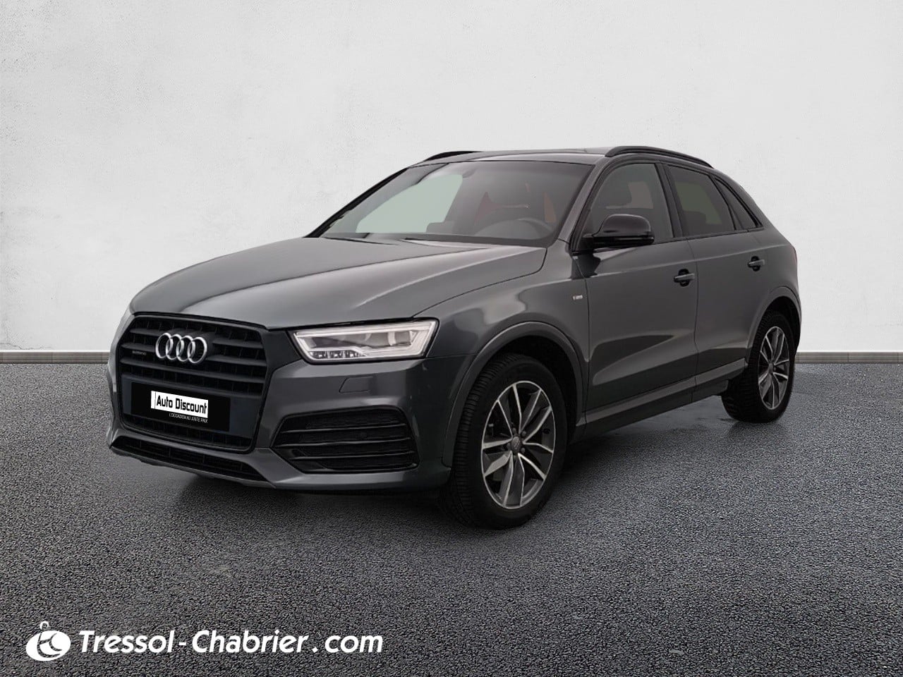 AUDIQ3 2.0 TDI 150 ch S tronic 7 Quattro Midnight Series occasion en vente à Béziers au prix de 18 970 €