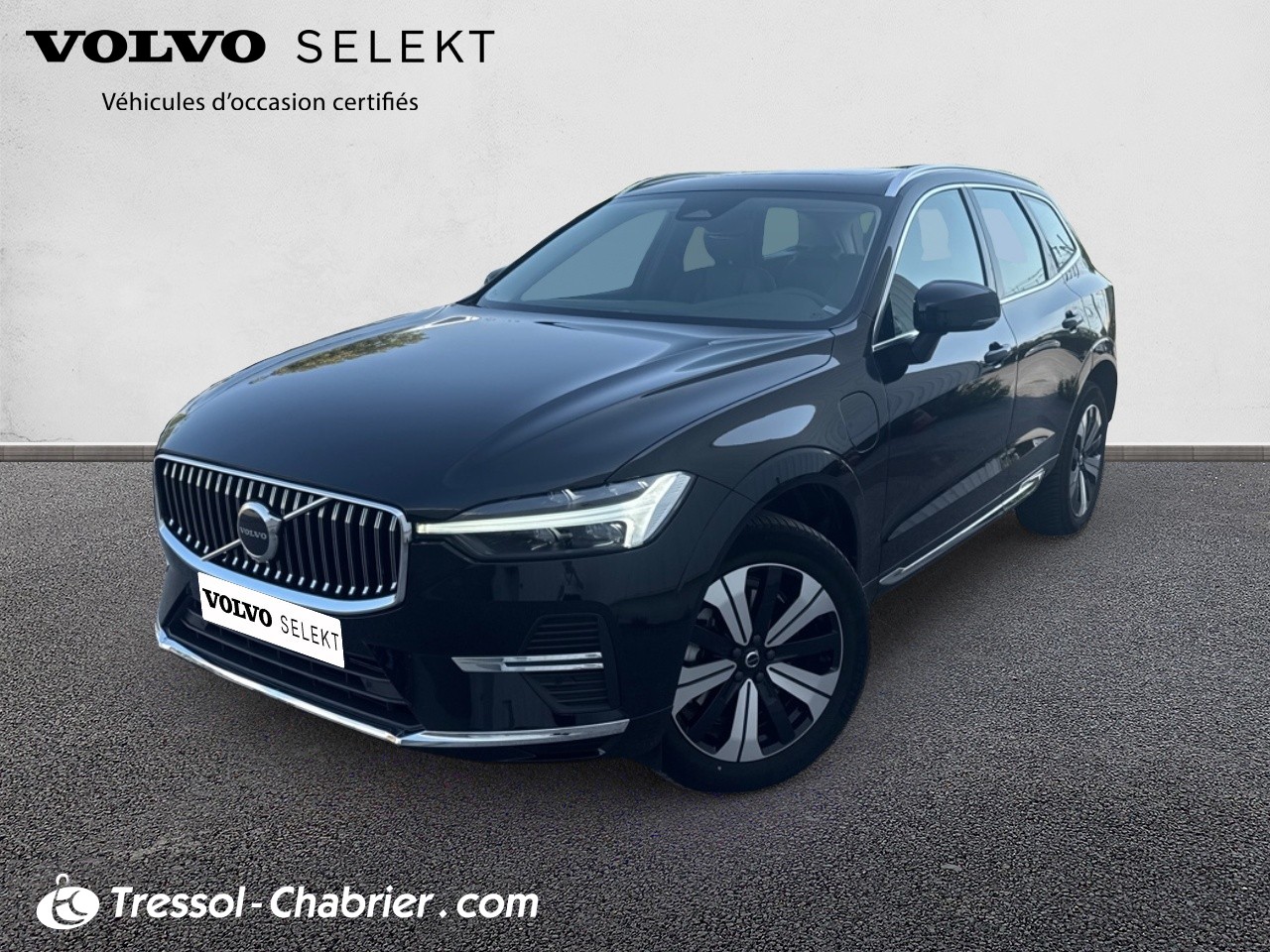 VOLVOXC60 T6 AWD Hybride rechargeable 253 ch+145 ch Geartronic 8 Plus Style Chrome occasion en vente à Perpignan au prix de 47 990 €