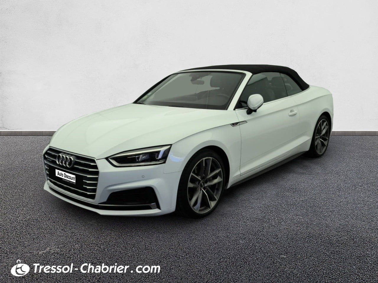 AUDIA5 Cabriolet 2.0 TDI 190 S tronic 7 Quattro S Line occasion en vente à Perpignan au prix de 25 589 €